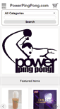 Mobile Screenshot of powerpingpong.com